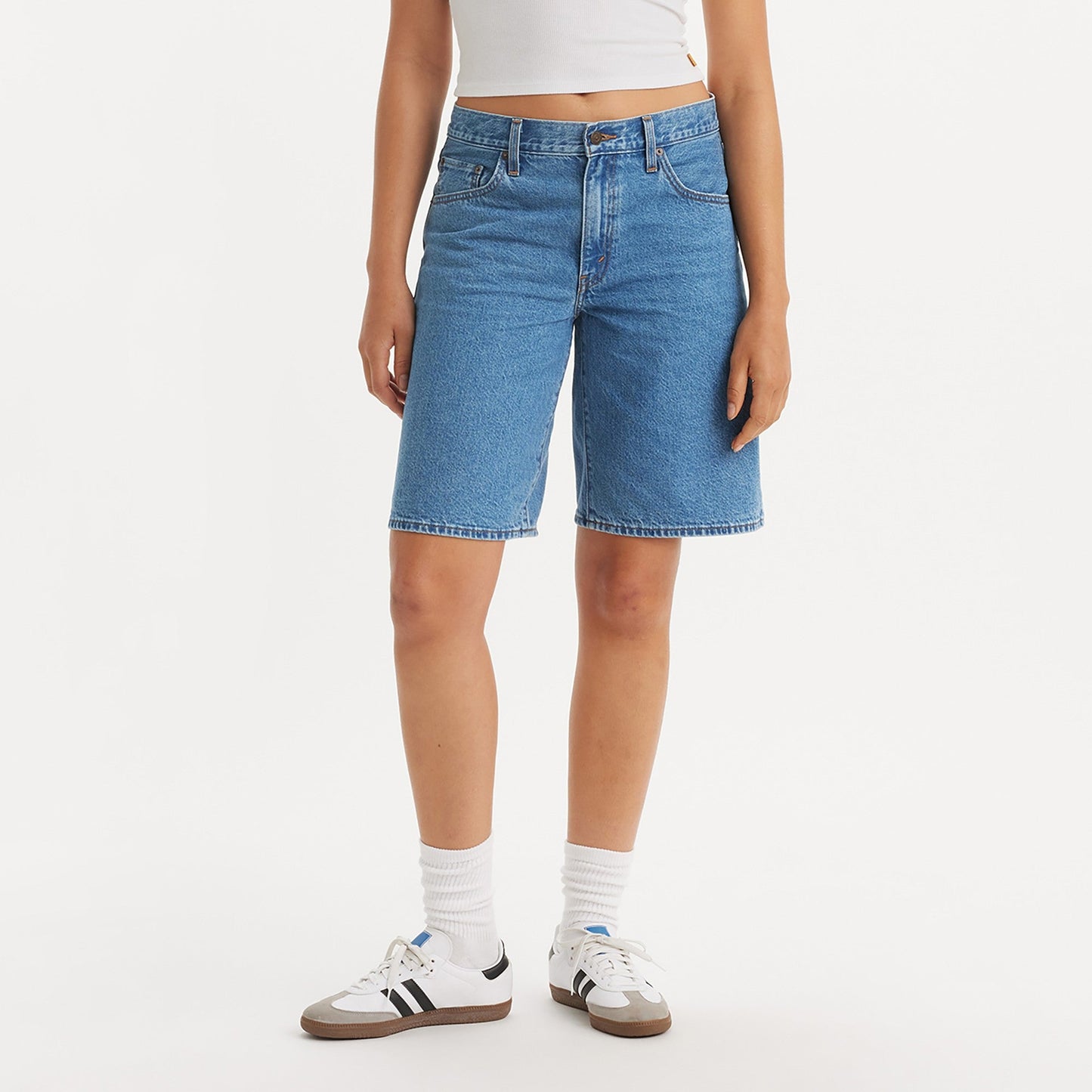 Levi's® 寬鬆老爹短褲 |女裝
