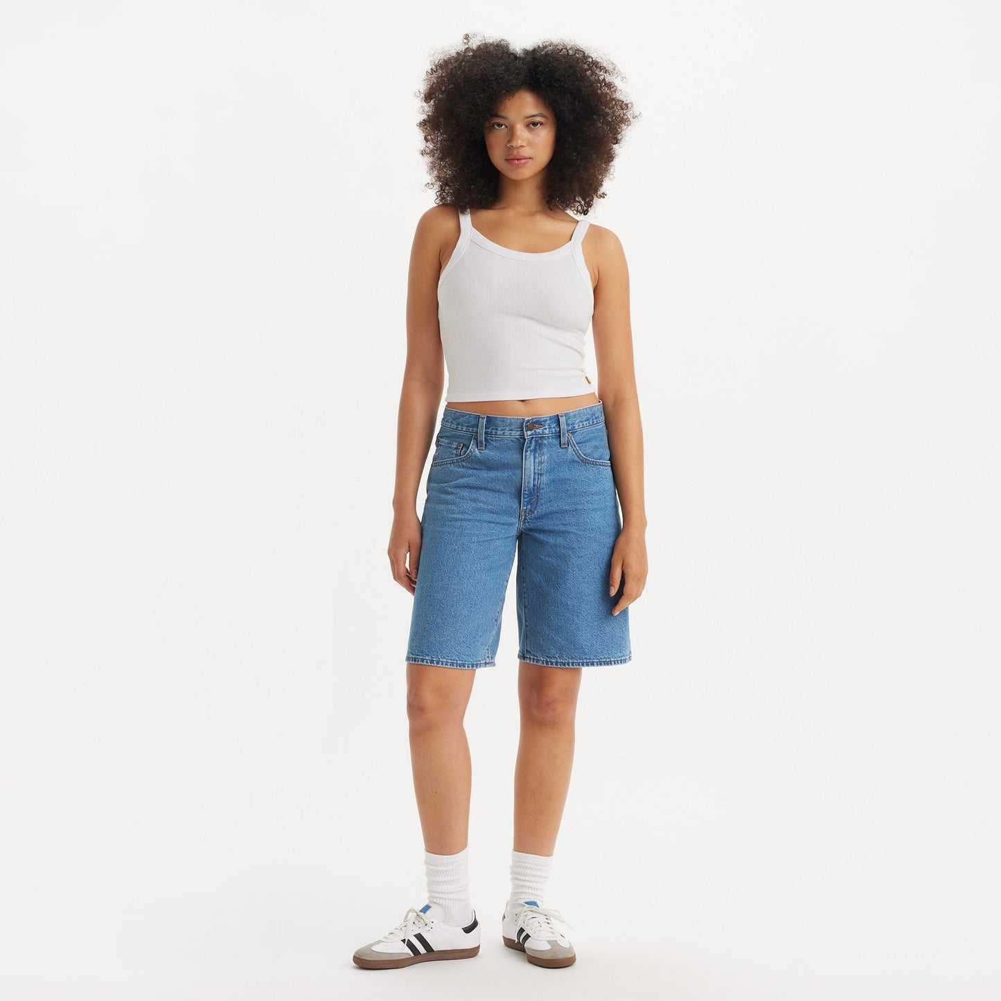 Levi's® 寬鬆老爹短褲 |女裝