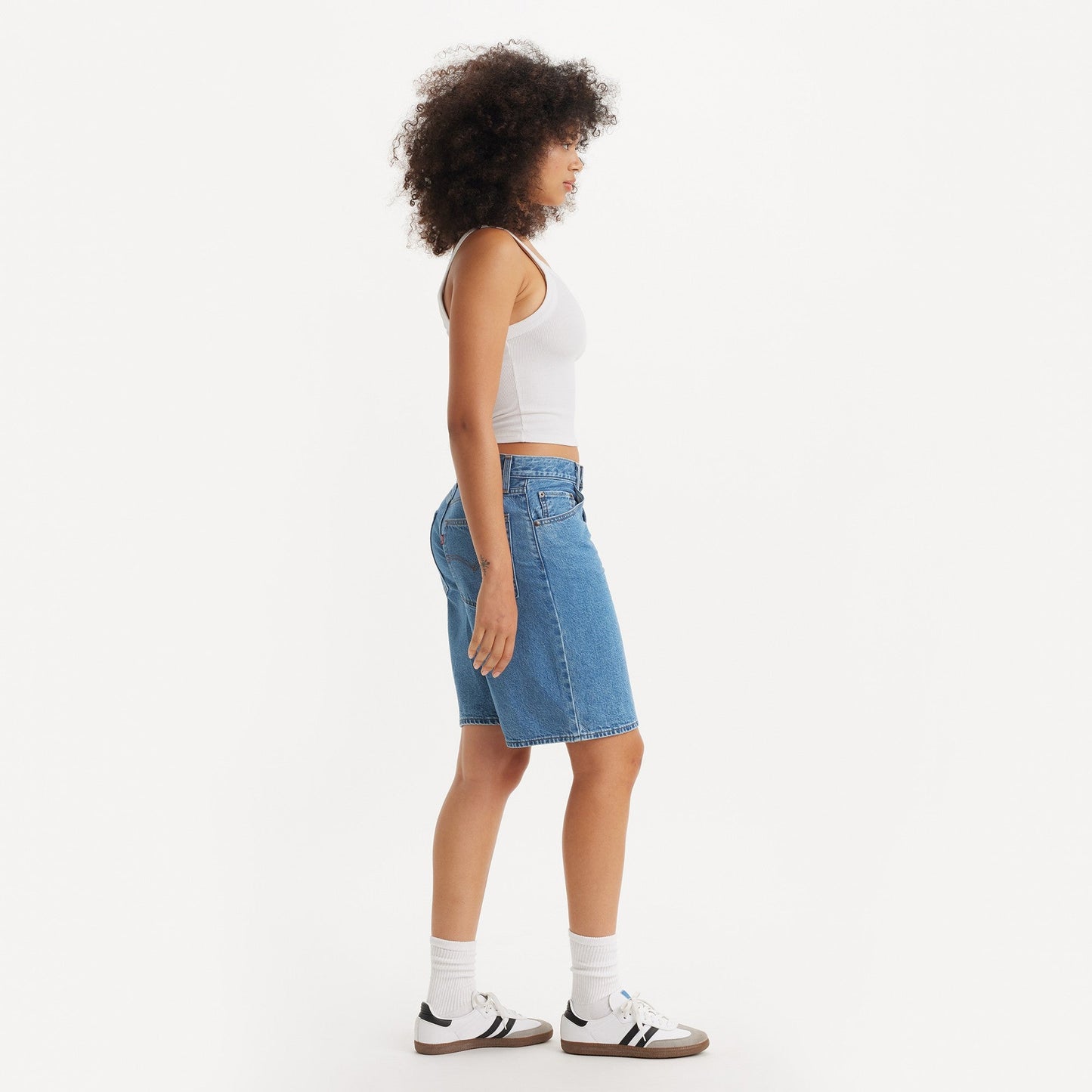 Levi's® 寬鬆老爹短褲 |女裝