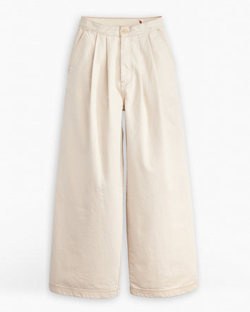 levi's® made of japan denim pleated trousers 000P400002630 Moj Soft Ecru  – Levi's Hong Kong