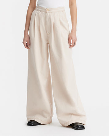 levi's® made of japan denim pleated trousers 000P400002630 Moj Soft Ecru  – Levi's Hong Kong