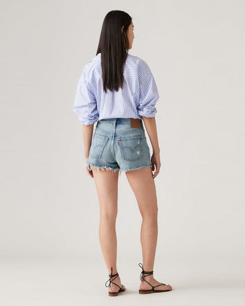 levi's® women's 501® original high-rise jean shorts 56327039024- Vague Finish  – Levi's Hong Kong