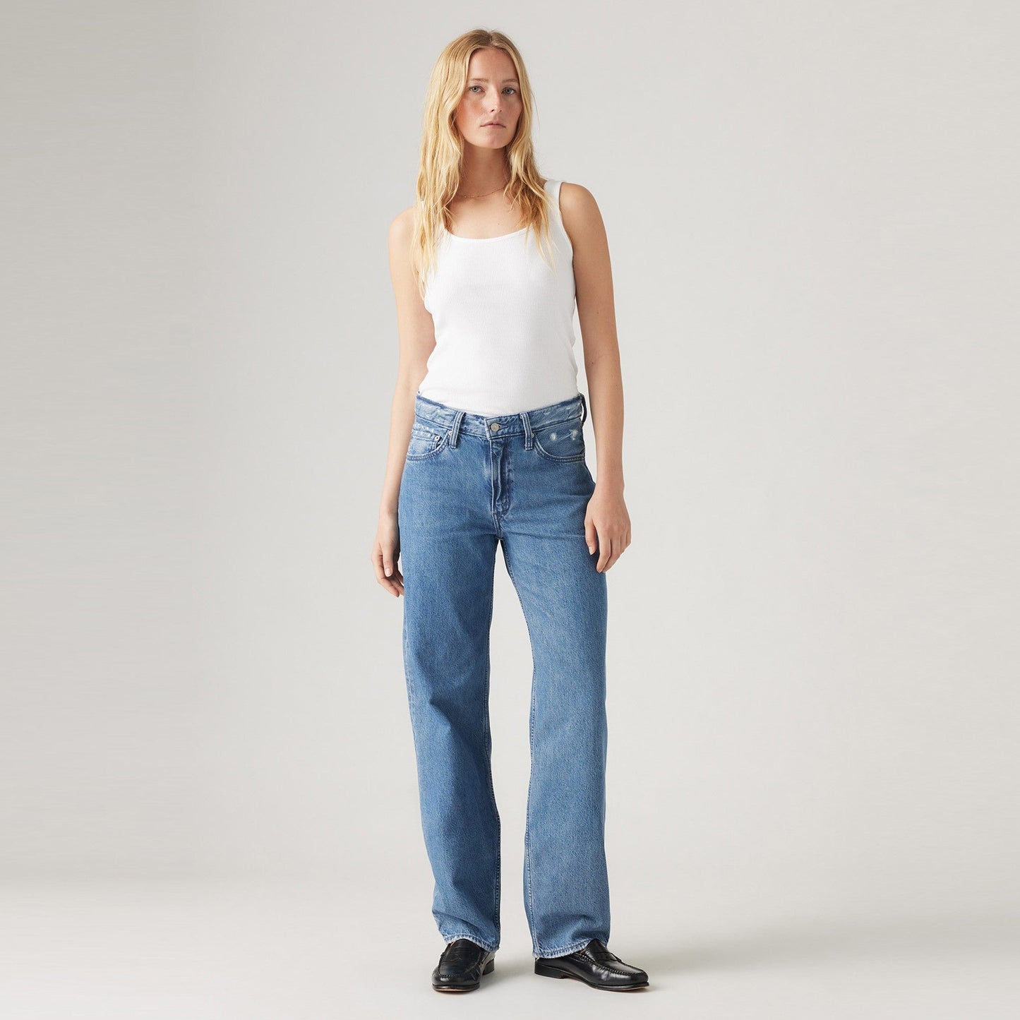 Levi’s® WellThread® 寬鬆老爹牛仔褲| 女裝