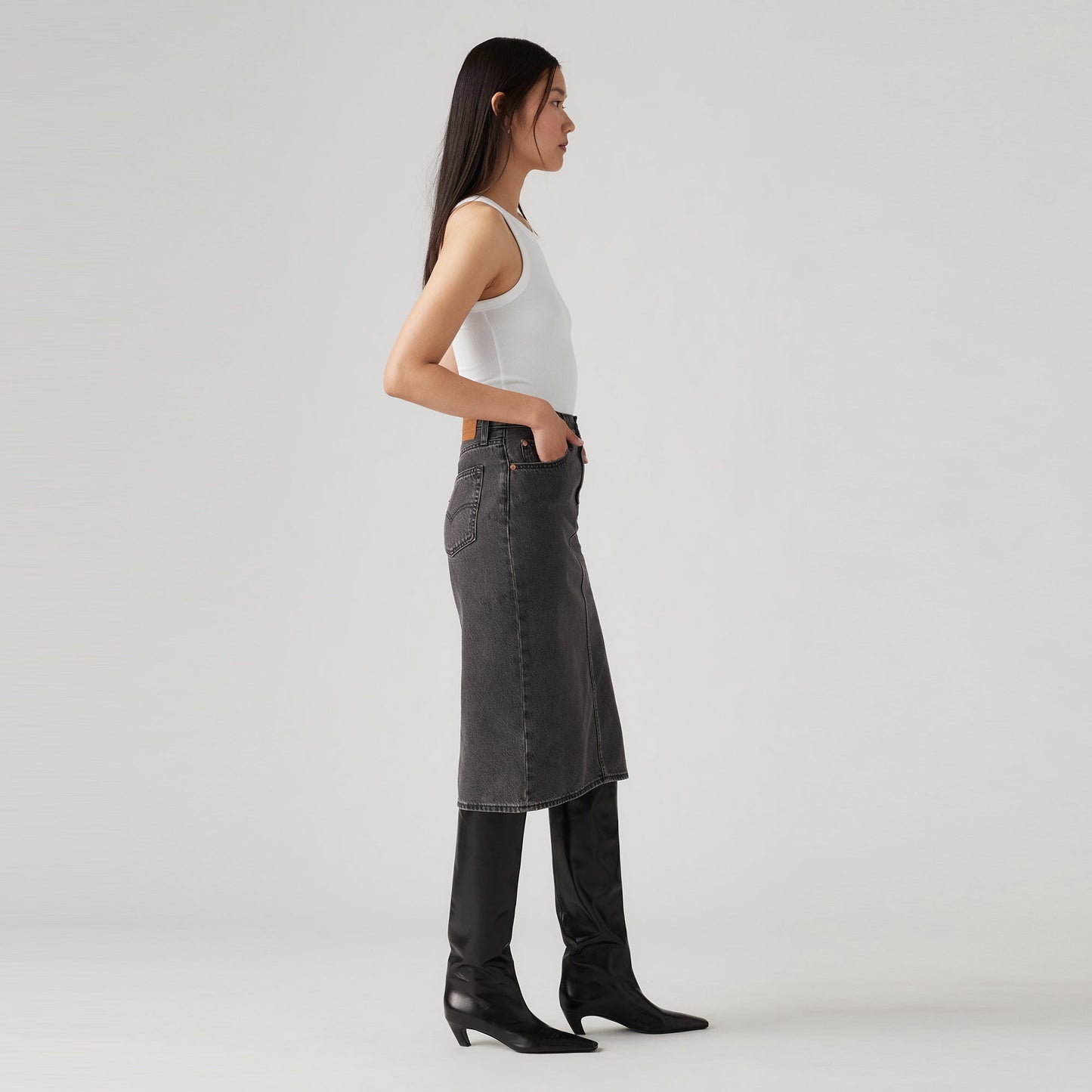 Levi's® Women's Side Slit Skirt