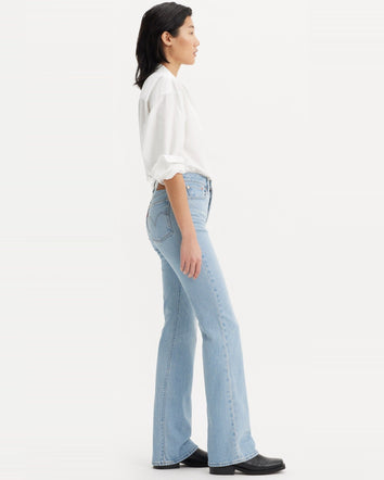 levi's® wedgie 高腰修身排釦直筒靴型牛仔褲 | 女裝 A871000032530 Hazy Shades  – Levi's 香港