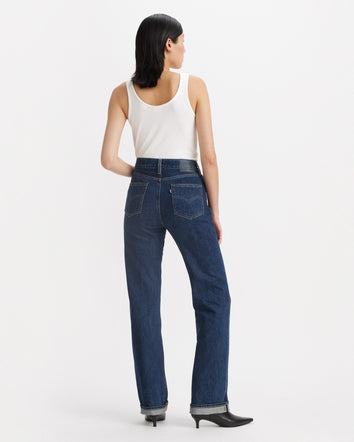 levi's® women's made of japan selvedge plank straight jeans A913800002430 Moj Stems  – Levi's Hong Kong
