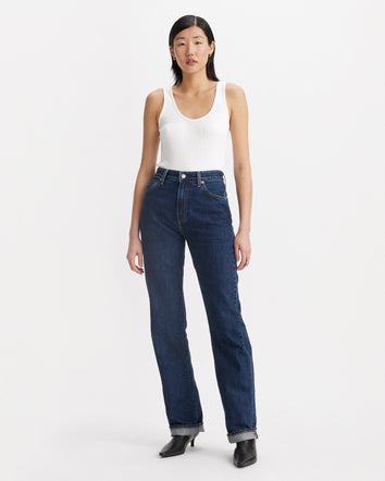 levi's® women's made of japan selvedge plank straight jeans A913800002430 Moj Stems  – Levi's Hong Kong
