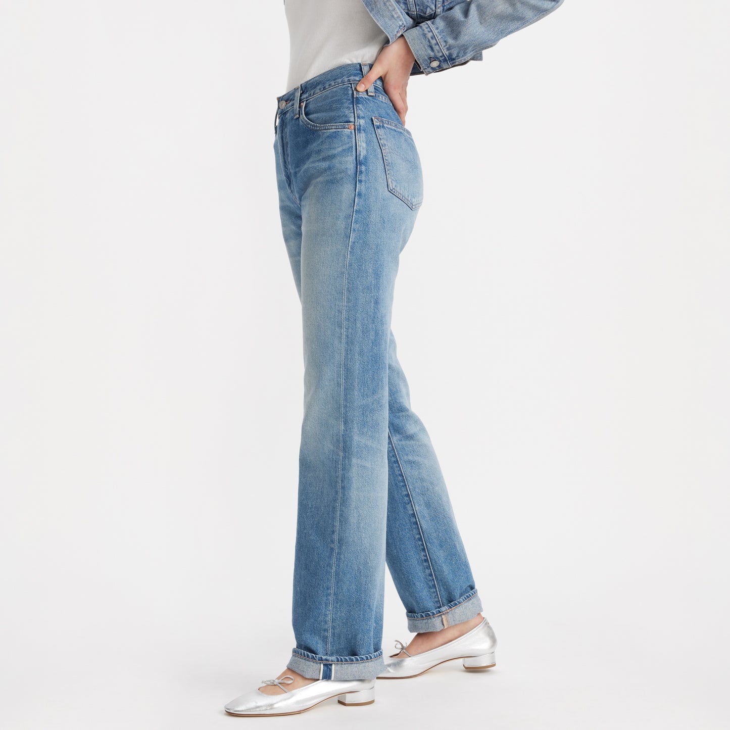 Levi's® Women's Japanese Selvedge Plank Straight Jeans