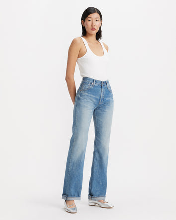 levi's® women's japanese selvedge plank straight jeans A913800012530 Mij Ranchero  – Levi's Hong Kong