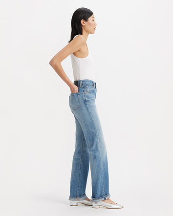 levi's® women's japanese selvedge plank straight jeans A913800012530 Mij Ranchero  – Levi's Hong Kong