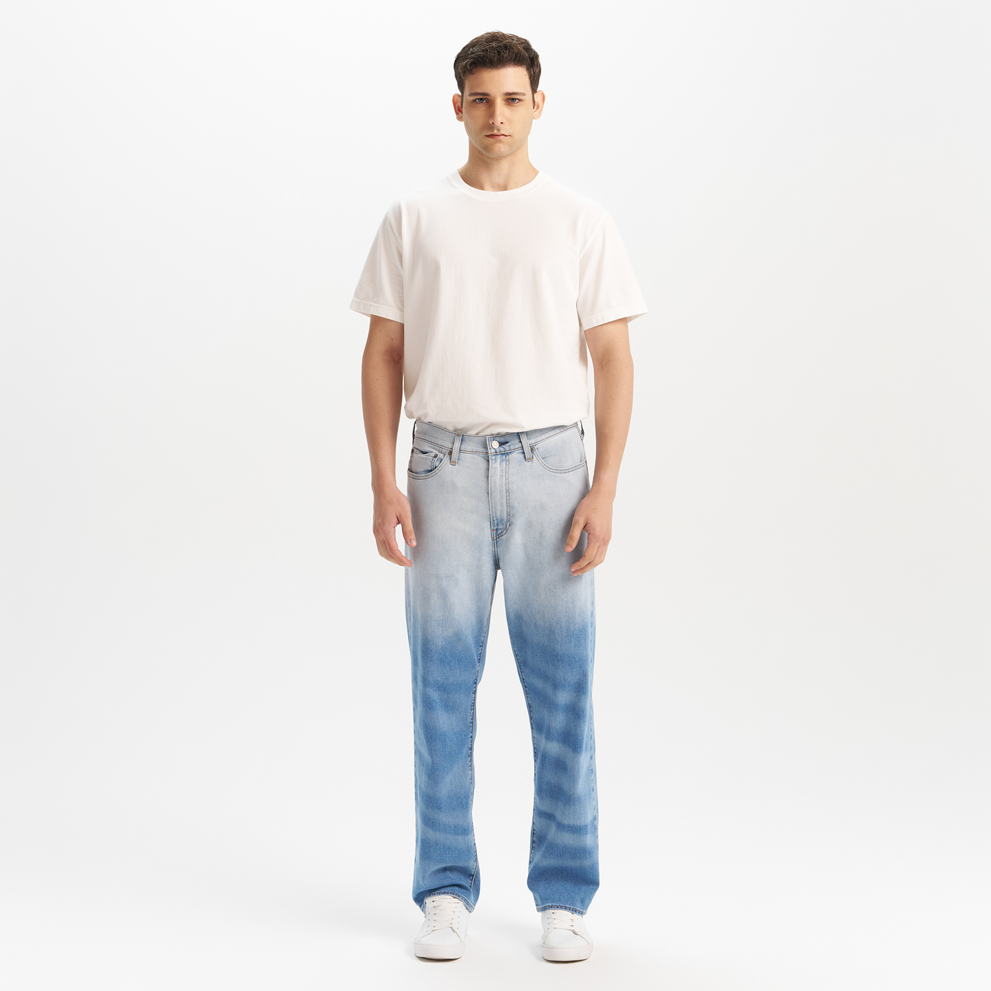 Levi’s® 568™ Performance Cool 涼感中腰寬鬆直筒褲牛仔褲 | 男款