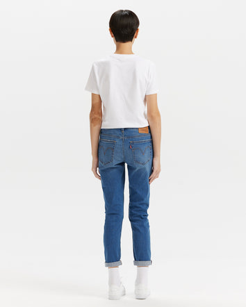 levi’s®  boyfriend中腰錐形牛仔褲 | 女款 1988703882427 Indigo  – Levi's 香港