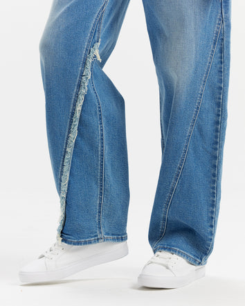 levi’s® women's baggy dad mid-rise straight jeans A349400802330 Indigo  – Levi's Hong Kong