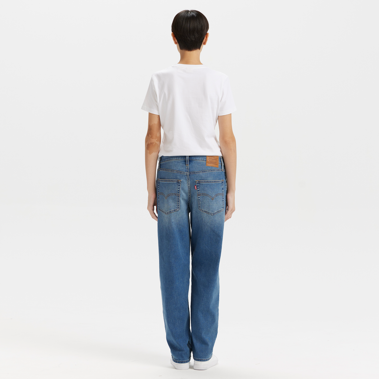Levi’s® Baggy Dad 中腰寬鬆直筒牛仔褲 | 女款