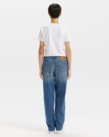 levi’s® women's baggy dad mid-rise straight jeans A349400732330 Indigo  – Levi's Hong Kong