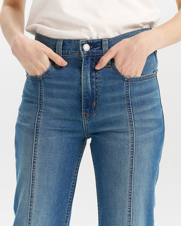 levi’s® women's 724 high-rise straight jeans 1888304192428 Indigo  – Levi's Hong Kong