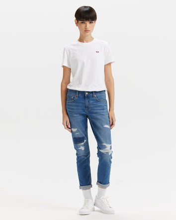 levi’s®  boyfriend中腰錐形牛仔褲 | 女款 1988703882427 Indigo  – Levi's 香港