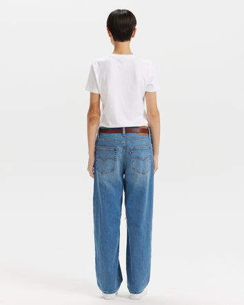 levi’s® women's baggy dad mid-rise straight jeans A349400802330 Indigo  – Levi's Hong Kong
