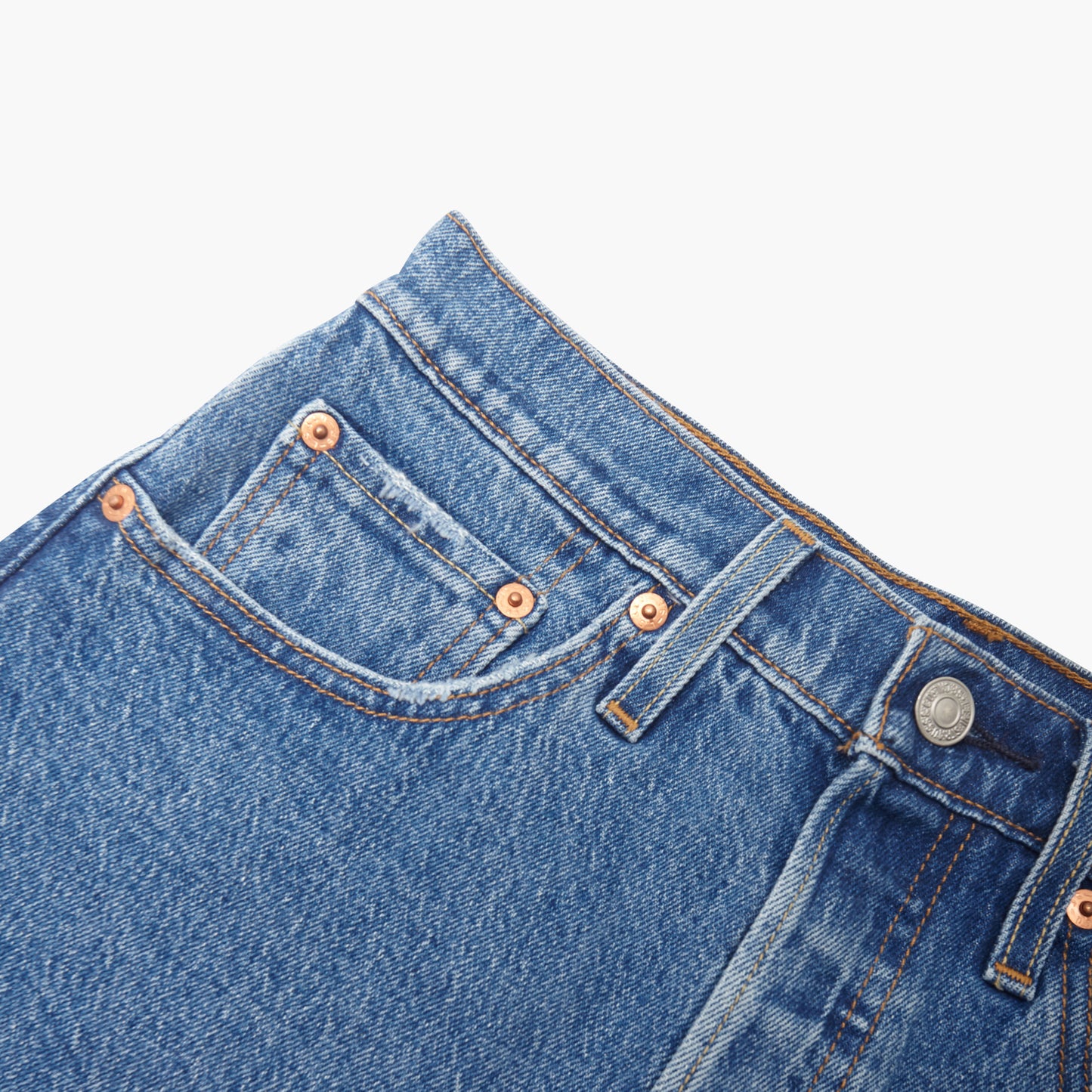 Levi's® 501® 原創高腰牛仔短褲 | 女裝