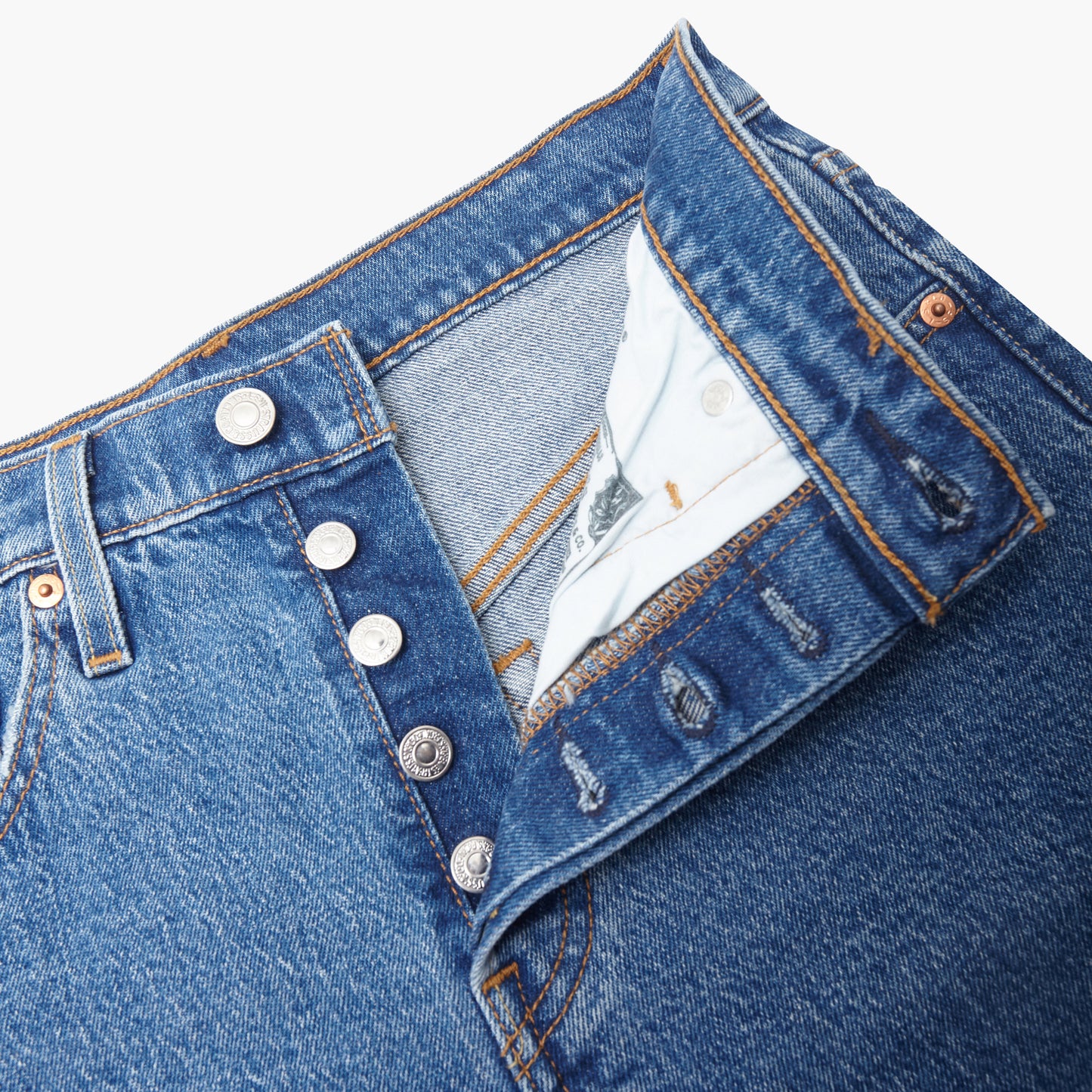 Levi's® 501® 原創高腰牛仔短褲 | 女裝