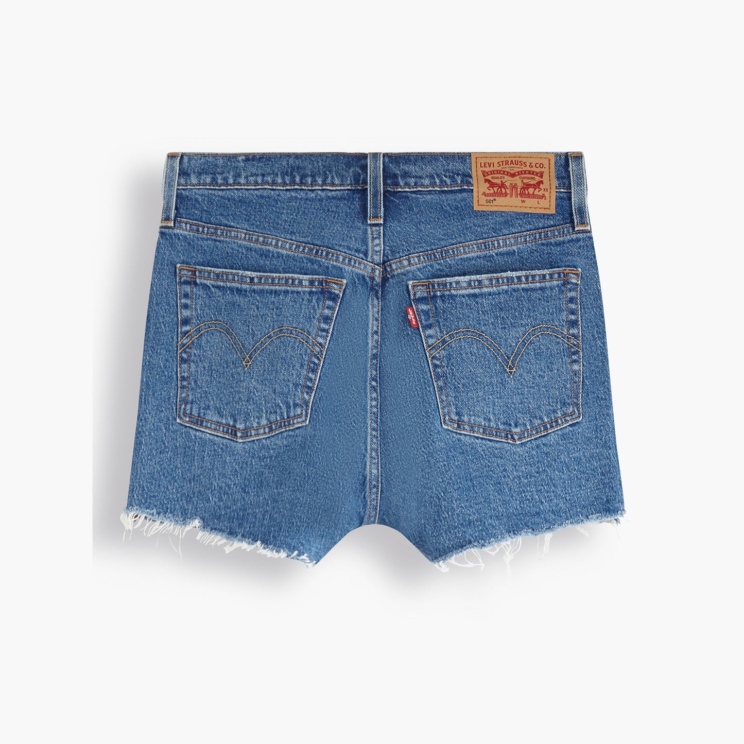 Levi's® 501® 原創高腰牛仔短褲 | 女裝
