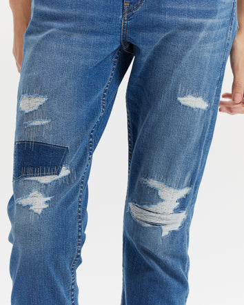 levi’s®  boyfriend中腰錐形牛仔褲 | 女款 1988703882427 Indigo  – Levi's 香港