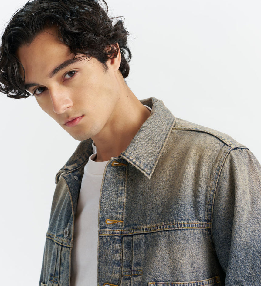 levi’s® silvertab  type ii 牛仔外套|男裝 004GJ0000M- Indigo – Levi's 香港