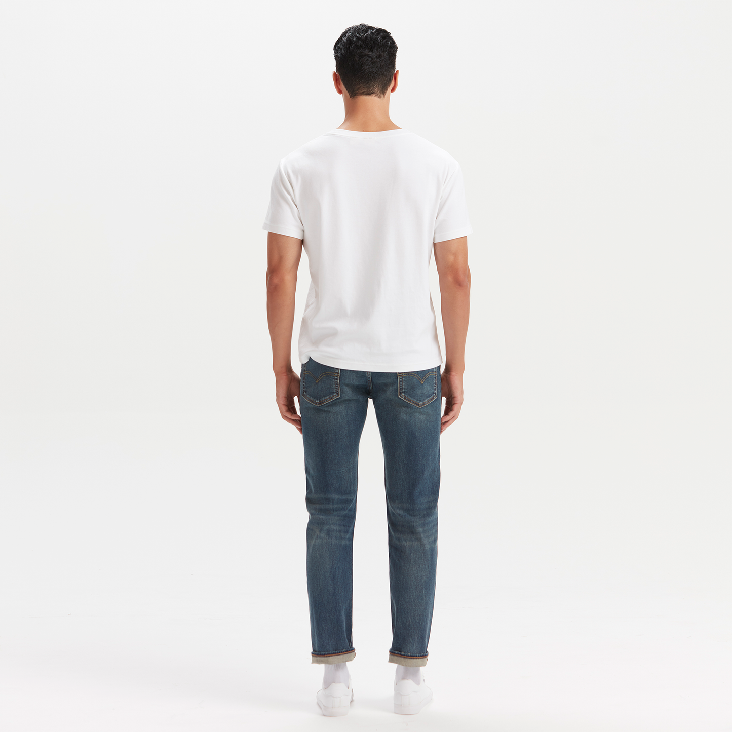 Levi’s® 502™ 中腰舒適錐形赤耳牛仔褲 | 男款