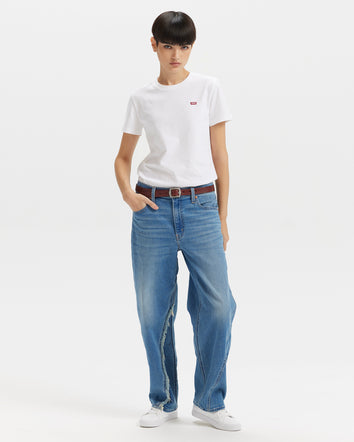 levi’s® women's baggy dad mid-rise straight jeans A349400802330 Indigo  – Levi's Hong Kong