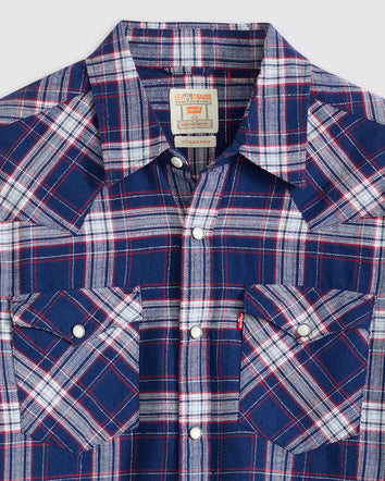 levi's® men's barstow standard fit western shirt 857440107XS- Multicolor  – Levi's Hong Kong