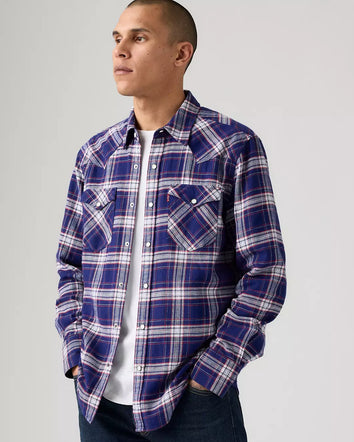 levi's® men's barstow standard fit western shirt 857440107XS- Multicolor  – Levi's Hong Kong