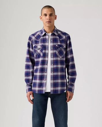 levi's® men's barstow standard fit western shirt 857440107XS- Multicolor  – Levi's Hong Kong