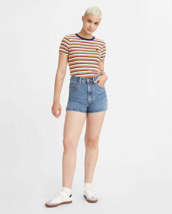 levi's®高腰短褲 | 女裝 A1965000124- Amazing  – Levi's 香港