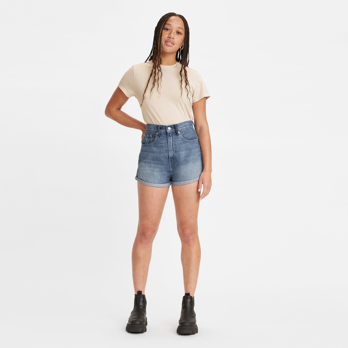 Levi's® WellThread® Women's High Loose Shorts