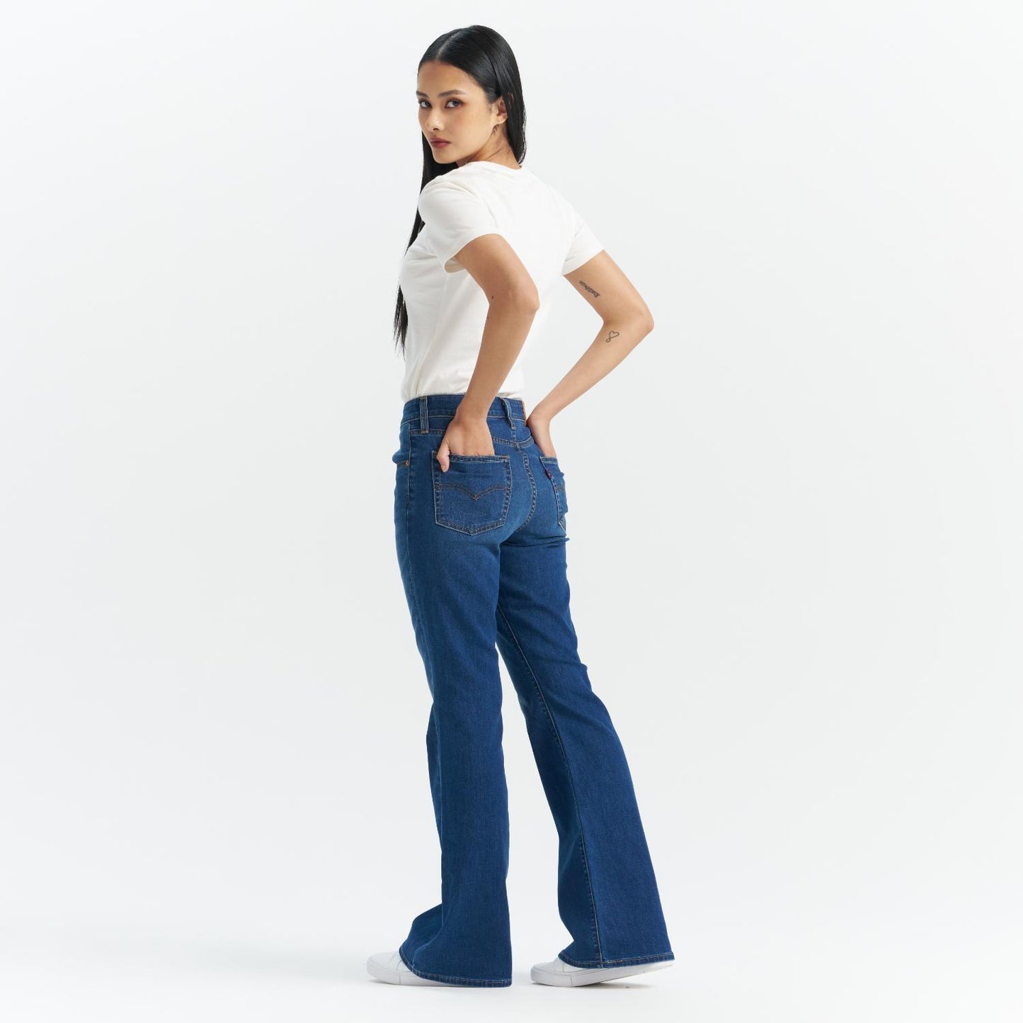 Levi’s® 726™ Performance Cool 高腰 喇叭牛仔褲 |女裝