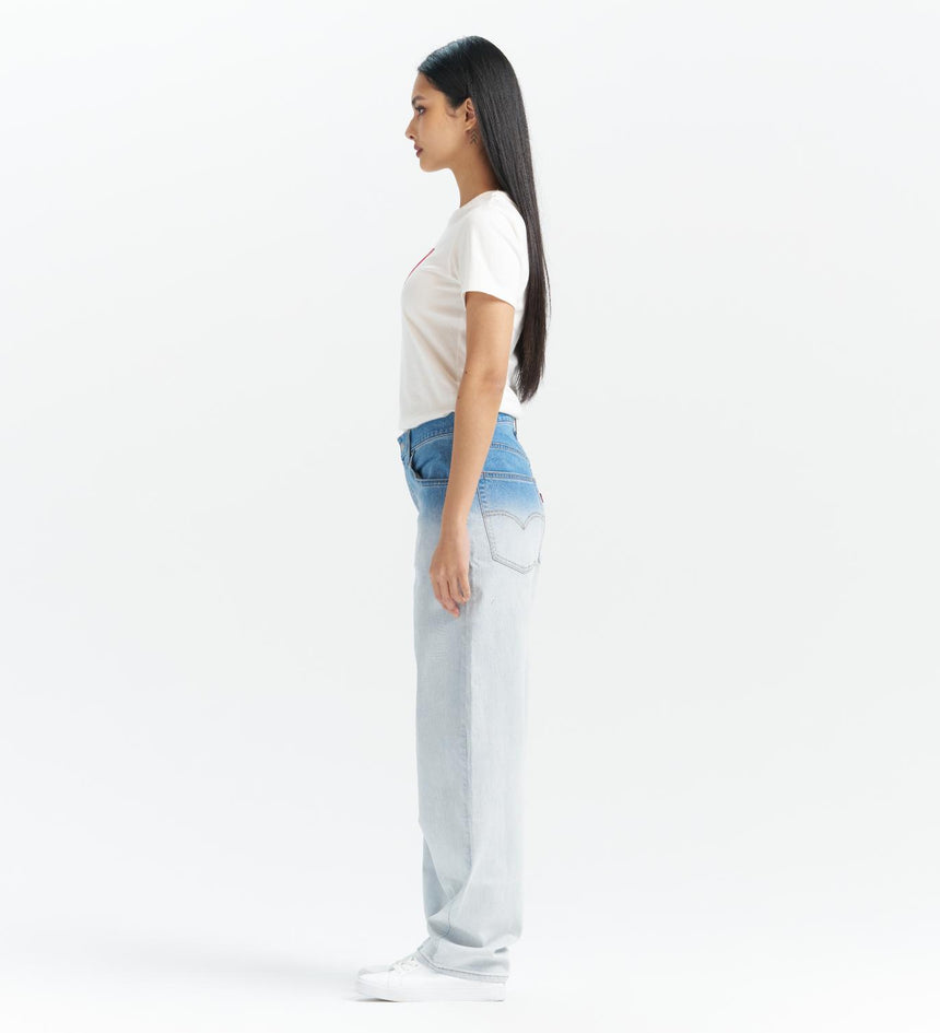 levi’s® performance cool  中腰寬鬆直筒牛仔褲 |女裝  A349400742330 Indigo – Levi's 香港