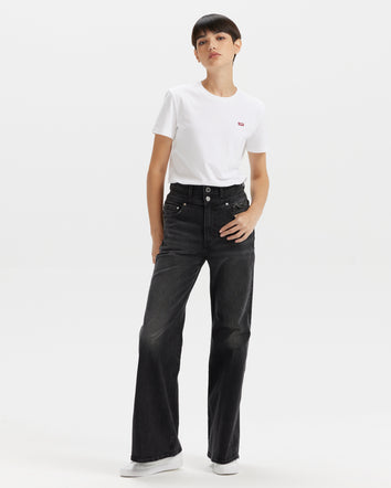 levi’s® women's high-waisted jeans A750300362530 Black  – Levi's Hong Kong