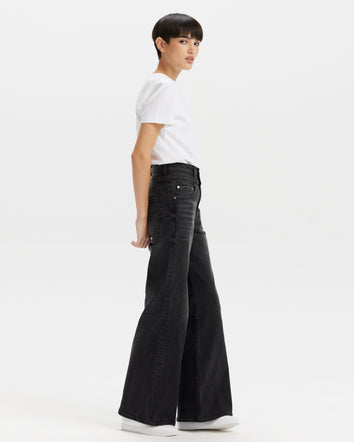 levi’s® women's high-waisted jeans A750300362530 Black  – Levi's Hong Kong