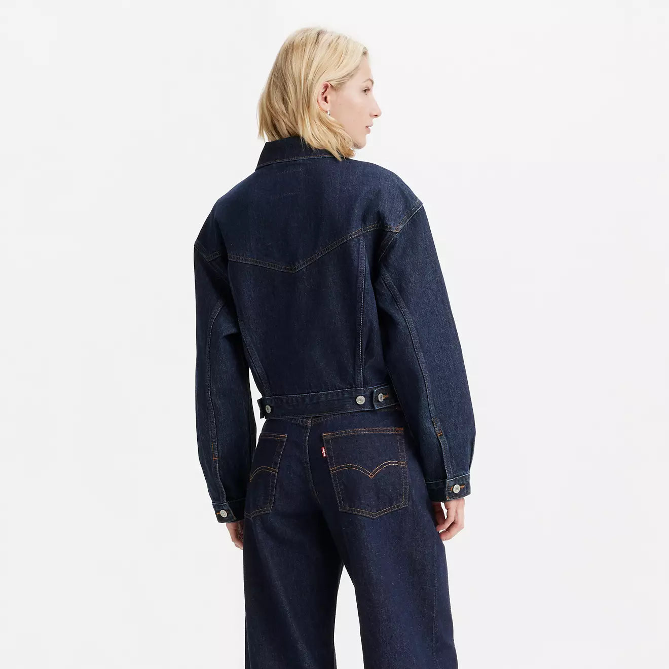 Levi's® '90s 年代工裝外套| 女裝 - Dark Indigo | Levi's HK