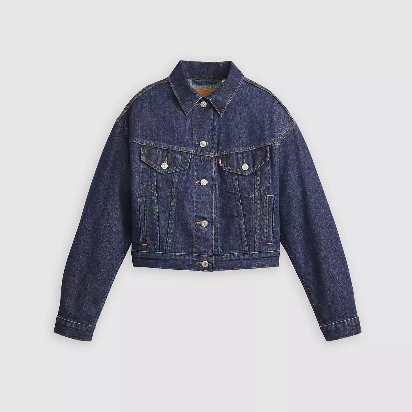 Levi's® '90s 年代工裝外套| 女裝 - Dark Indigo | Levi's HK