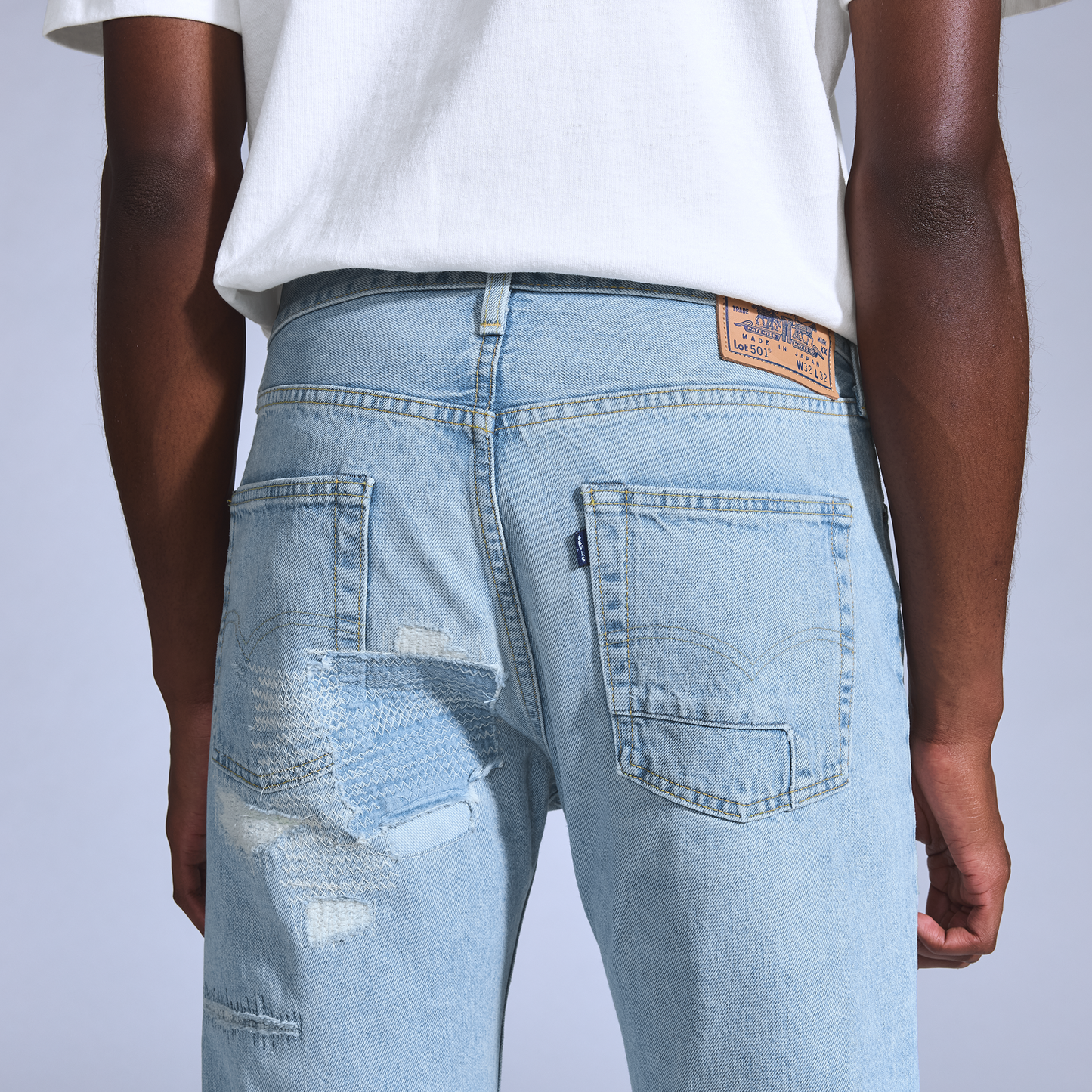 Levi's® 藍標男士1980年代501® 牛仔褲