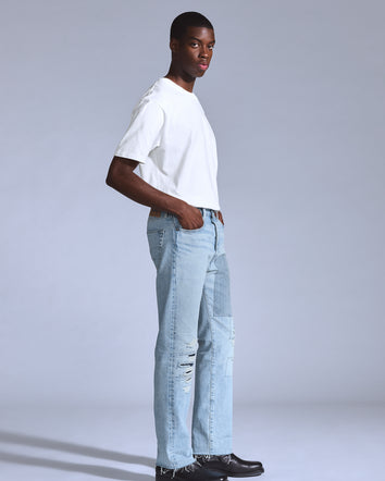 levi's® 藍標男士1980年代501® 牛仔褲 A587500092832 Med Indigo - Worn In  – Levi's 香港