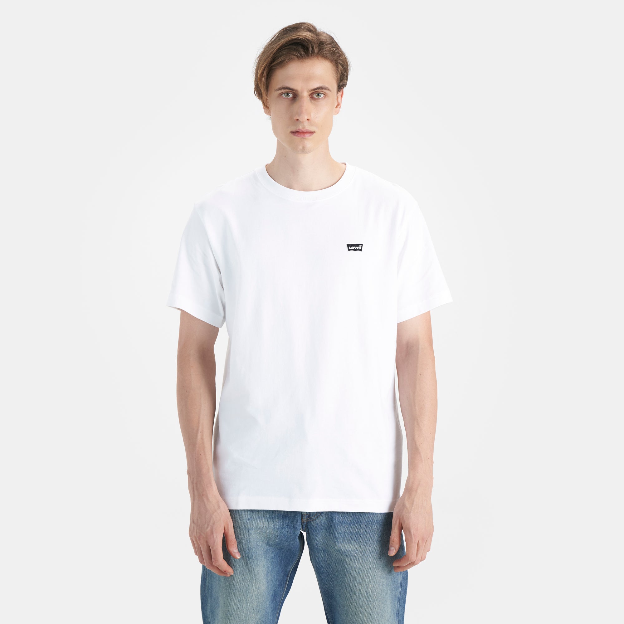 Levi s Short Sleeve T shirt Men s White Levi s HK Levi s Hong Kong