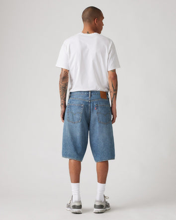 levi's® 478 baggy 寬鬆短褲 |男裝 001JM00052812 Med Indigo - Worn In  – Levi's 香港