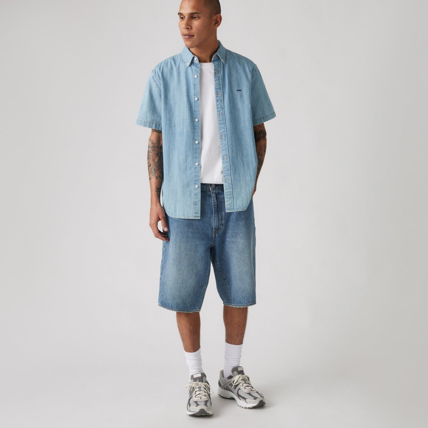 Levi's® 478 BAGGY 寬鬆短褲 |男裝
