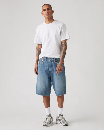 levi's® 478 baggy 寬鬆短褲 |男裝 001JM00052812 Med Indigo - Worn In  – Levi's 香港