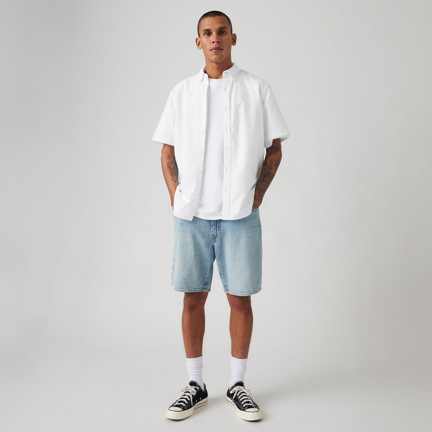 Levi's® 468 寬鬆短褲 |男裝