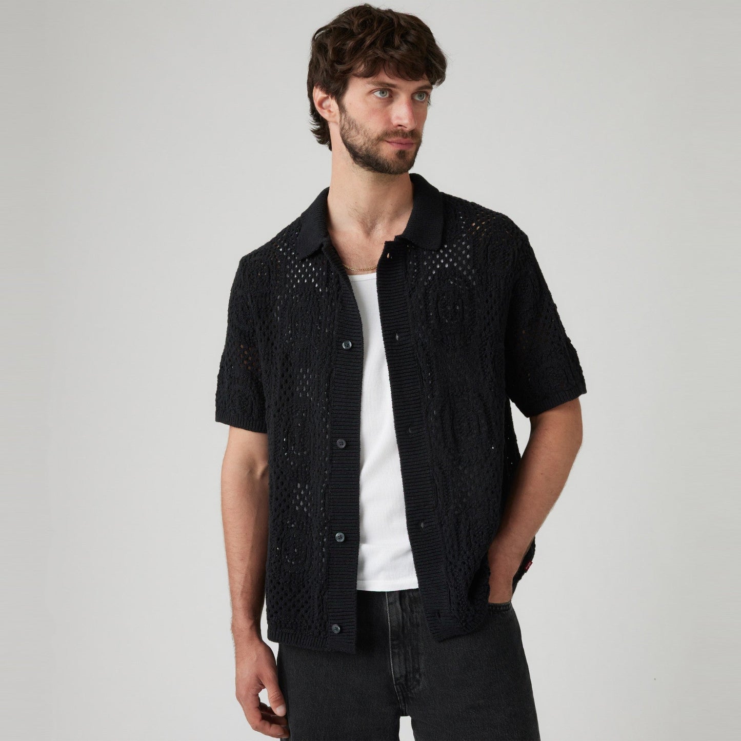 Levi's® Men's Sweater Camp Shirt