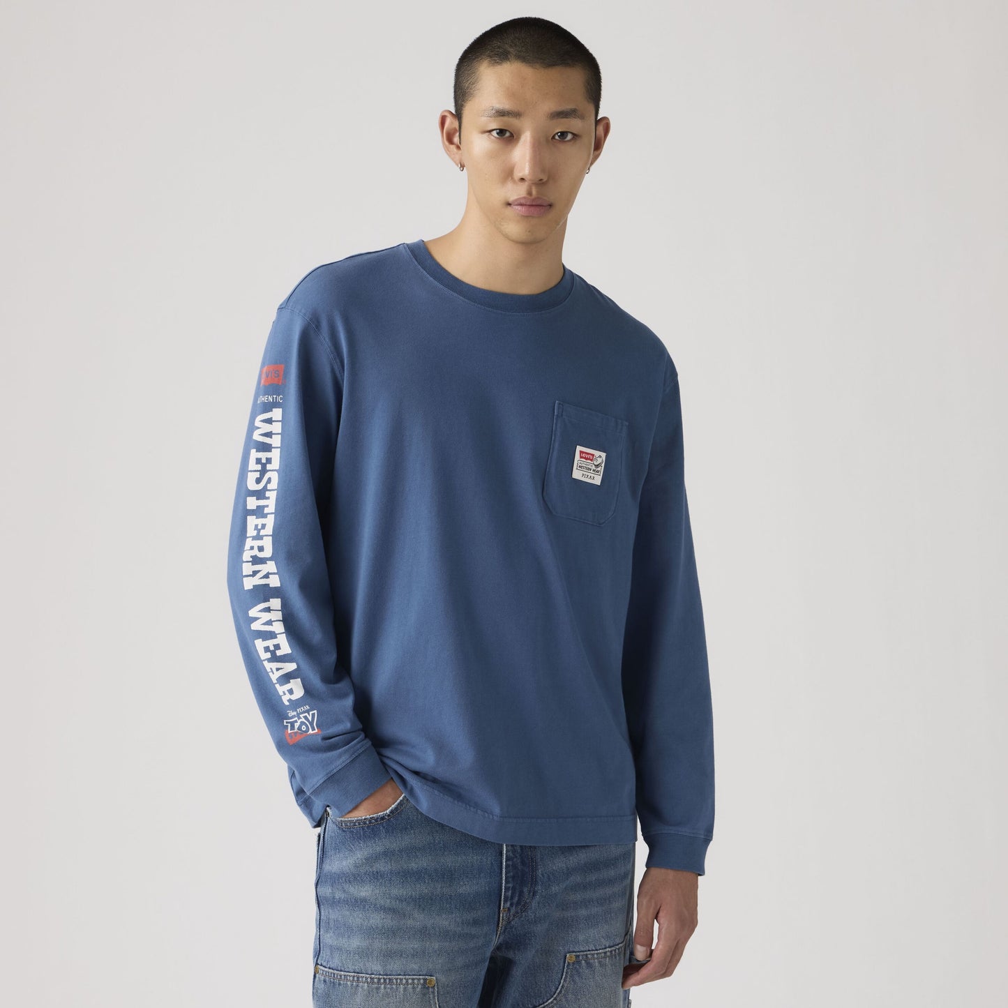 Levi's® x Toy Story Men's Long-Sleeve Pocket Tee