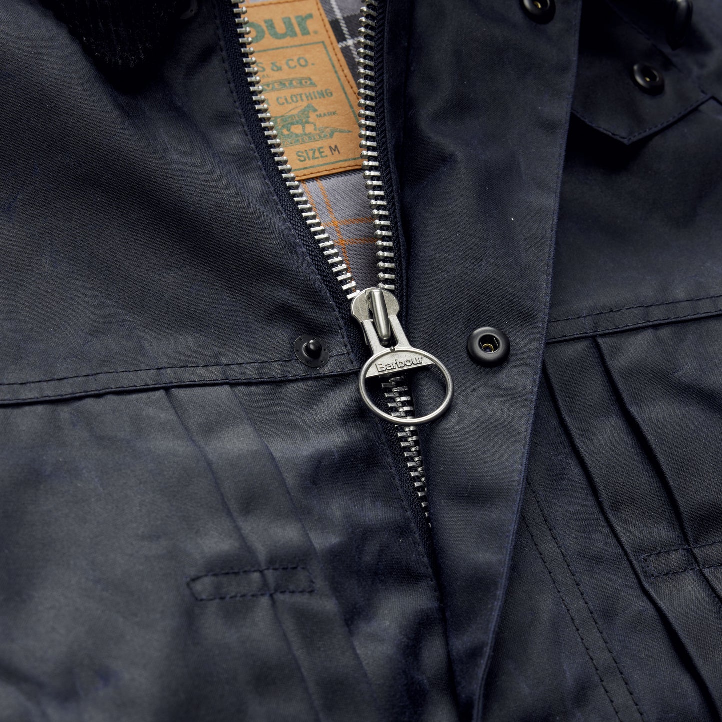 Levi's® x Barbour Oversized Bedale Waxed Jacket